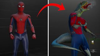 What happens if Spider-Man transforms into DINOSAUR - Try Not to Get Scared Challenge