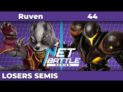 NBS 14 | Ruven (Wolf) vs 44 (Dark Samus, Wolf) | Losers Semis