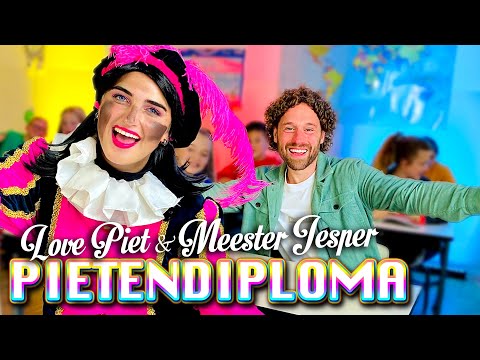 PIETENDIPLOMA! - Meester Jesper & Love Piet - SINTERKLAASHIT 2021
