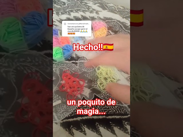 Vídeo relacionado con GOS Best Supplies Pulsera De Tela Colores de la Bandera de España 1 pulsera 32 cm x 1 cm