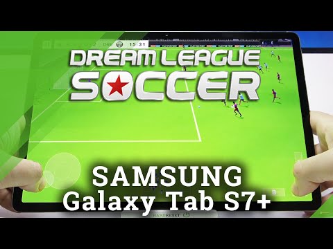 Dream League Soccer on SAMSUNG Galaxy Tab S7+ - Gameplay