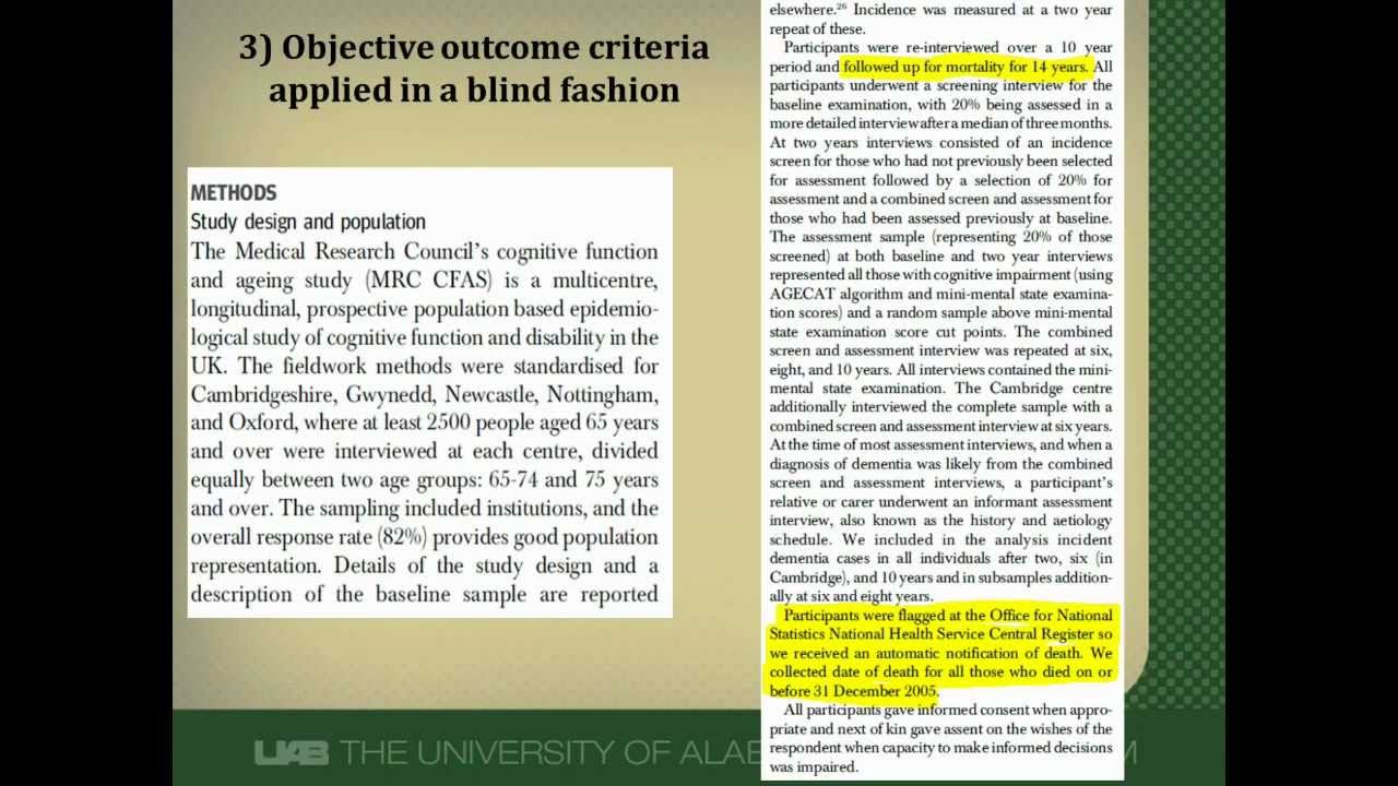 How to Critically Appraise a Prognosis Study - YouTube