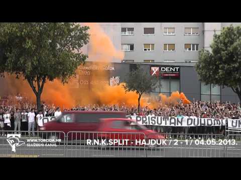 Torcida Split / RNK Split - Hajduk Split 2:1 (30. Kolo prvenstva Hrvatske)