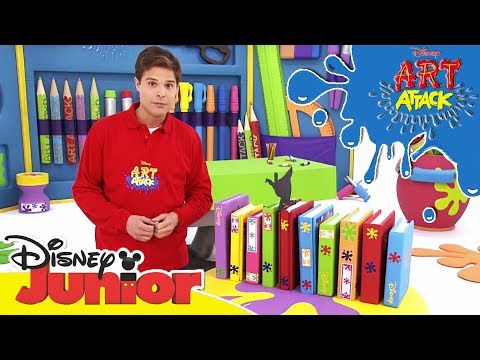 Art Attack Bastelclip #26 - Lesezeichen | Disney Junior