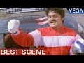 Karan Wins The Formula Race Kaadal Mannan Movie Scene