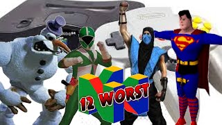 THE 12 WORST N64 GAMES