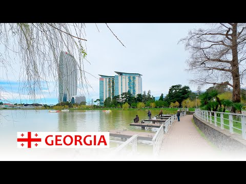 BATUMI, GEORGIA. A Walk from the Old Town to the New District.