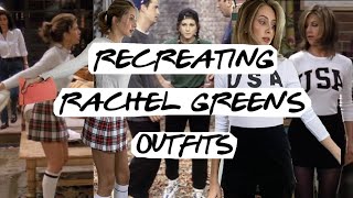 I recreated Rachel Green's outfits