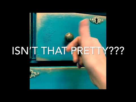 How to add metallic accents to your furniture using Dixie Belle paints and waxes!