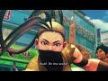 Super Street Fighter IV Ibuki Intro Win Poses