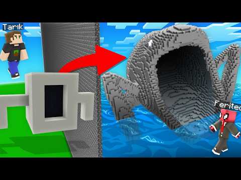 YAPI KAPIŞMALARINDA SEA EATER ile TROLLEDİM - Minecraft