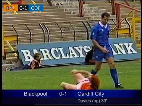 14-09-1991 Blackpool v Cardiff City