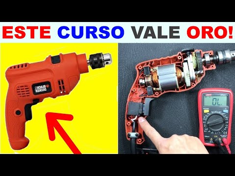 Repara Cualquier herramienta eléctrica Con Este Curso paso a paso para principiantes!