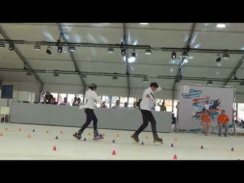 WFSC 2018   ARNHEM   Pair Slalom   3 place Chiu Yin Hsuan  Hsieh Mu Lum