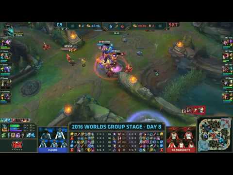 C9 vs SKT - Blank 3 Man Kick