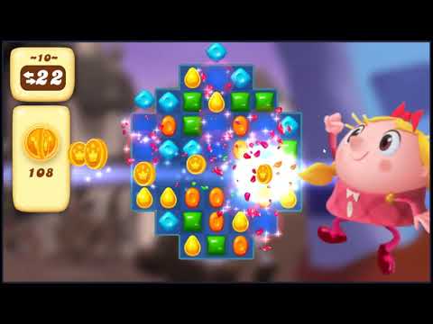 Candy Crush Tales Level 10 - NO BOOSTERS + FULL STORY + NO ADS 📖 | SKILLGAMING ✔️