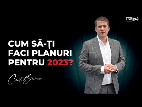 Cristi Boariu - Cum să-ți faci planuri pentru anul viitor?