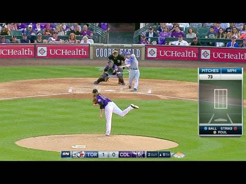 TOR@COL: Donaldson plates a run with single in 6th