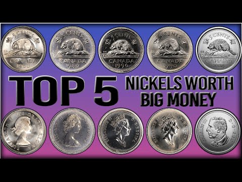 TOP 5 Most Valuable Nickels in Circulation - Rare Canadian Nickels Worth Big Money!