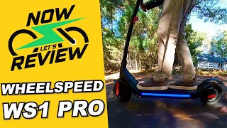 Wheelspeed WS1 Pro Review | Fun Around Town Scooter