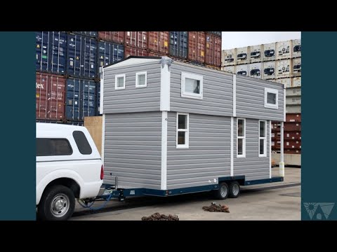 Tiny House Unveiling in America!