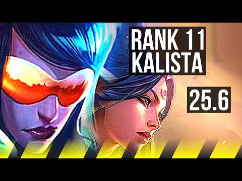 KALISTA & Neeko vs ASHE & Rell (ADC) | Legendary, Rank 11 Kalista | EUW Challenger | 25.6