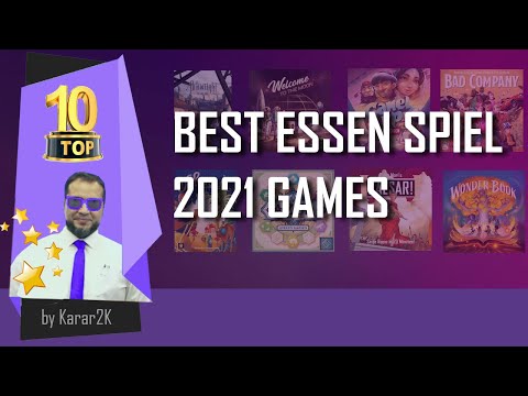Top 10 - Essen Spiel 2021 Games