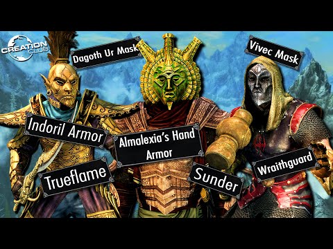 I Played EVERY Morrowind Creation Club Item for Skyrim!