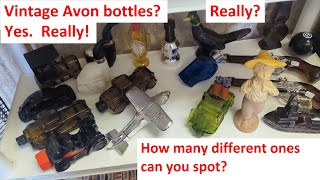 Cool Vintage Avon Bottles (I blame 357 Magdad)