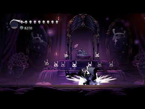My first time beating Grey Prince Zote in Hollow Knight