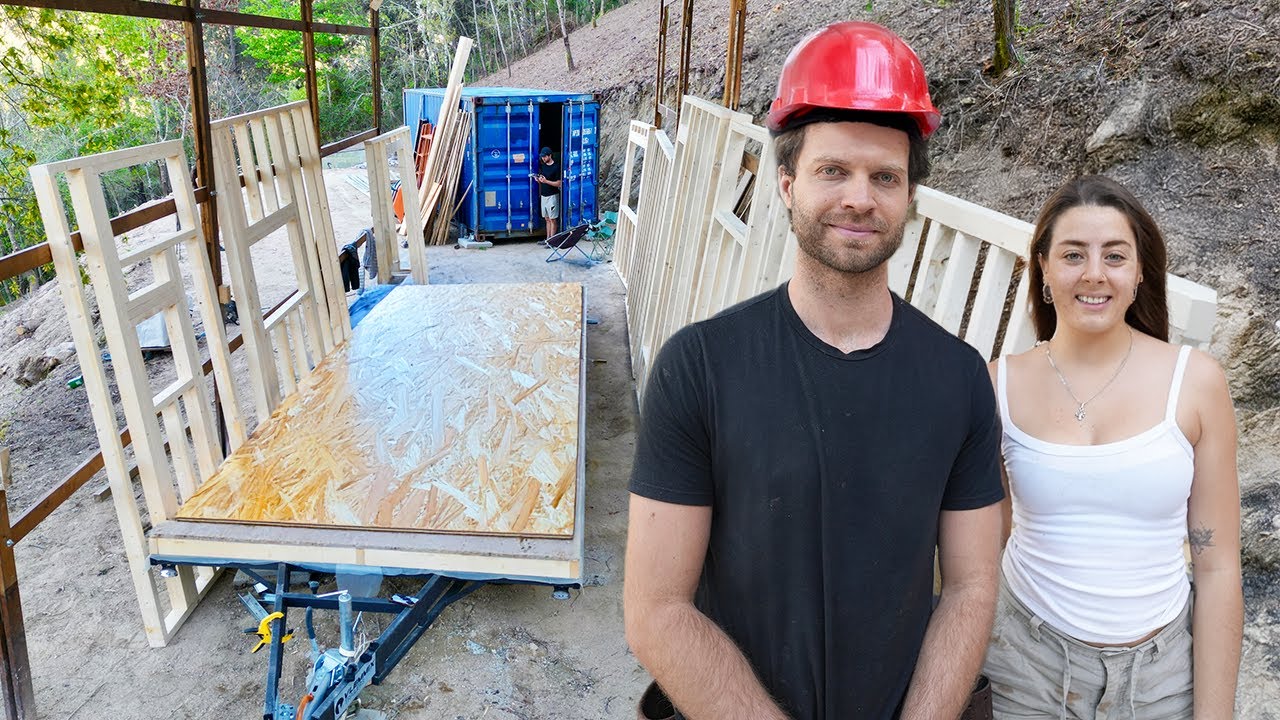 Terminamos o Piso Da Nossa Tiny House