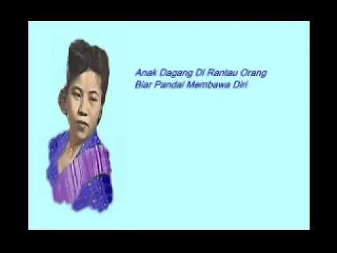 Anak Dagang...  Kamariah Noor ( With Lyrics ).