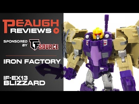 Video Review: Iron Factory IF-EX13 BLIZZARD