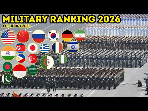 World Military Power Ranking 2026 || Strongest Countries in 2026