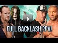 WWE Backlash - THE FULL PPV! (GM Mode) 