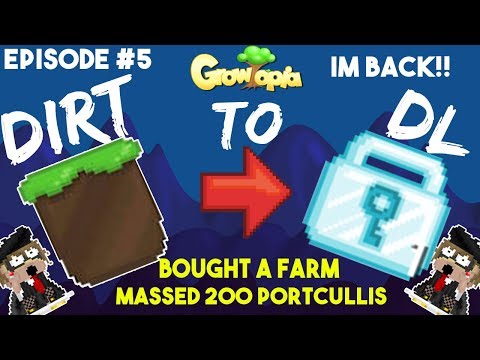 Growtopia| Dirt to Diamond Lock Series! [Ep. 5]