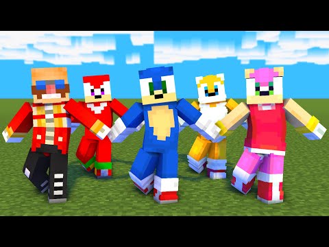 MONSTER SCHOOL : SIMPLE DIMPLE SONIC FAMILY - MINECRAFT ANIMATION