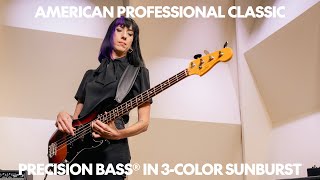 Eva Gardner Delivers Deep, Defined Tone with the American Pro Classic Precision Bass | Fender