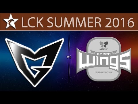 [LoL Highlights] SSG vs JinAir G1 | LCK Summer 2016 (08.06.2016) - Samsung vs JinAir GreenWings