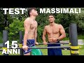 TESTO I MASSIMALI DI UN MIO ISCRITTO DI 15 ANNI! HA UNA FORZA PAZZESCA!