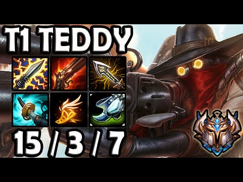 T1 Teddy JHIN vs ASHE [ ADC ] Korea Challenger ✅