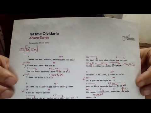 Hazme Olvidarla - Alvaro Torres