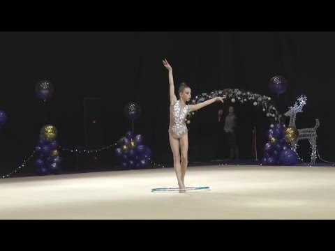 Kateryna Tsioma 2008 Hoop - "Christmas Stars"