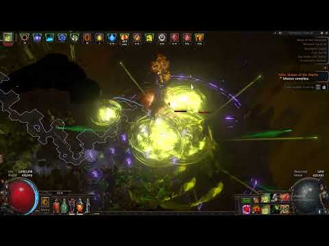 [PoE 3.17] Toxic Rain Champion 22M dps - Maze of the Minotaur