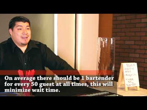 How To Become A Bartender - What Should I Charge? -  Part 7