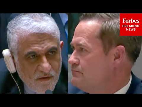 SHOCK MOMENT: Iran's Ambassador Tells Mike Waltz To 'Be Polite' At UN Meeting—Then Waltz Responds