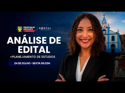 CONCURSO PREF DE ARRAIAS/TO: ANÁLISE DE EDITAL + PLANEJAMENTO DE ESTUDOS