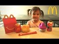 How To Make MCDONALDS Happy Meal Kid Vs Food Skit Pretend Playtime For Kids