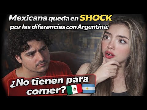 Mexicana queda en SHOCK por las diferencias con Argentina: “¿No tienen para comer?” 🇲🇽