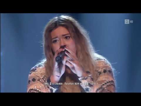Caterina Sørløkken   Lights Live Show The Voice Norway 2013